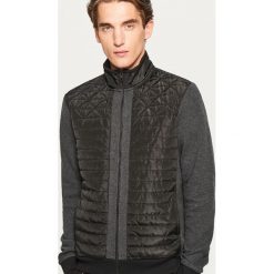 Bluza z pikowanym przodem - Czarny. Bluzy nierozpinane męskie marki Reserved. Za 159.99 zł.