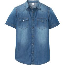 Koszula dżinsowa Slim Fit bonprix jasnoniebieski "used". Koszule męskie marki bonprix. Za 74.99 zł.