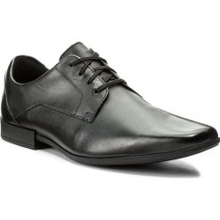 Półbuty CLARKS - Glement Lace 261223117 Black Leather. Eleganckie półbuty męskie marki Clarks. W wyprzedaży za 219.00 zł.