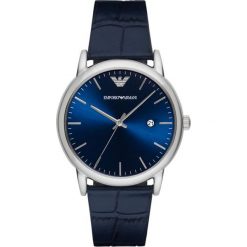 Emporio Armani - Zegarek AR2501. Niebieskie zegarki męskie Emporio Armani, z materiału. W wyprzedaży za 679.90 zł.