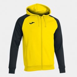Bluza do piłki nożnej męska Joma Academy IV. Czarne bluzy nierozpinane męskie Joma, m, bez wzorów, sportowe, bez ramiączek, bez kaptura. W wyprzedaży za 149.25 zł.