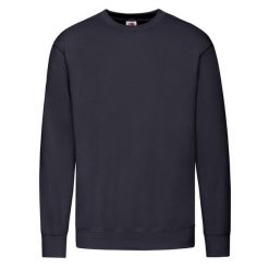Lekka Męska Bluza Z Kapturem. Niebieskie bluzy nierozpinane męskie Fruit of the Loom, m, bez wzorów, z kapturem. Za 57.99 zł.