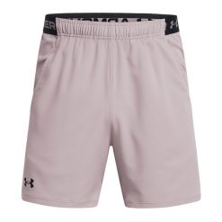 Spodenki treningowe męskie Under Armour UA Vanish Woven 6in. Szare szorty sportowe męskie Under Armour, bez wzorów, sportowe. Za 129.99 zł.