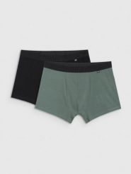 4F Bielizna bokserki (2-pack) męskie - multikolor XL. Bokserki męskie 4f, m, bez wzorów, z gumy. Za 79.99 zł.