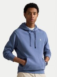 Polo Ralph Lauren Bluza 710916690030 Niebieski Regular Fit. Niebieskie bluzy nierozpinane męskie Polo Ralph Lauren, l, bez wzorów, z bawełny, bez ramiączek, bez kaptura. Za 739.99 zł.