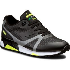 Sneakersy DIADORA - N9000 Bright Protection 501.171102 01 C6305 Black/Yellow Fluo. Czarne buty sportowe na co dzień męskie Diadora, z materiału, eleganckie. W wyprzedaży za 329.00 zł.