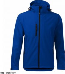 MALFINI Performance 522 - ADLER - Softshell kurtka męska, 300 g/m, 6% elastan, 94% poliester, - chabrowy - rozmiar S. Niebieskie kurtki męskie Malfini, m, bez wzorów, z elastanu, bez ramiączek, bez kaptura. Za 224.79 zł.