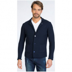 Sir Raymond Tailor sweter męski, M, niebieski. Niebieskie swetry męskie Sir Raymond Tailor, bez wzorów, bez kołnierzyka, bez ramiączek. W wyprzedaży za 209.00 zł.