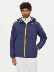 K-Way Kurtka przeciwdeszczowa K2123ZW Granatowy Regular Fit. Niebieskie kurtki męskie K-Way, m, bez wzorów, z syntetyku, bez ramiączek, bez kaptura. Za 539.99 zł.