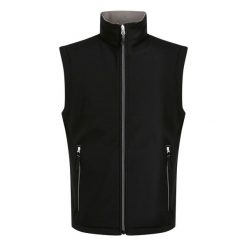 Ocieplana Męska Softshell 2 Warstwy. Czarne kurtki softshell męskie Regatta, m, bez wzorów, z softshellu, bez kaptura, trekkingowe. Za 116.99 zł.
