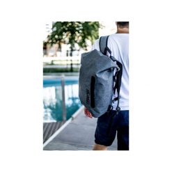 Plecak miejski FishDryPack CITY 20L Snow Grey. Czarne plecaki męskie Fish dry pack, z materiału. Za 209.00 zł.