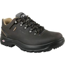 Grisport 11510D112G 42 Czarne. Czarne buty trekkingowe męskie Grisport, bez wzorów, ze skóry, bez zapięcia. W wyprzedaży za 299.99 zł.