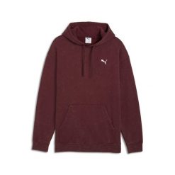Męska bluza z kapturem Essentials Elevated o luźnym kroju z efektem sprania PUMA. Czerwone bluzy nierozpinane męskie Puma, m, bez wzorów, z kapturem. Za 364.05 zł.