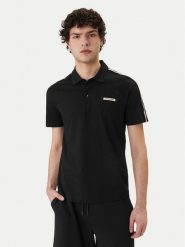 EA7 Emporio Armani Polo 7M001477 AF10375 UC001 Czarny Regular Fit. Czarne koszulki polo męskie EA7 Emporio Armani, m, bez wzorów, z bawełny, bez kołnierzyka, bez ramiączek. Za 429.99 zł.