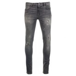 Pepe Jeans Jeansy Męskie Nickel 33/34 Szary. Szare jeansy męskie Pepe Jeans, bez wzorów, z jeansu. W wyprzedaży za 394.00 zł.