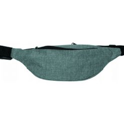 Saszetka Sportowa, Zielona Nerka na Biodro, Dwie Komory, Regulowany Pasek, na Zamek -PAKO JEANS. Zielone saszetki męskie Pako Jeans, bez wzorów, z jeansu, małe. Za 29.00 zł.