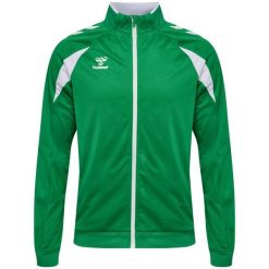 Kurtka z dresu Hummel Core 2.0. Białe kurtki męskie HUMMEL, bez wzorów, z dresówki, sportowe, bez ramiączek, bez kaptura. Za 223.50 zł.