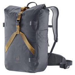 Plecak Deuter Amager 25+5 graphite 30 L wodoodporny Airstripes na laptopa 15". Szare plecaki męskie Deuter, bez wzorów. Za 819.99 zł.