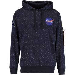 Alpha Industries NASA STARRY HOODY Bluza z kapturem blue. Bluzy nierozpinane męskie marki Alpha Industries. Za 379.00 zł.