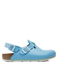 Birkenstock Sandały Tokio Pro Le 1026232 Niebieski. Niebieskie sandały męskie Birkenstock, ze skóry, bez zapięcia. Za 429.99 zł.