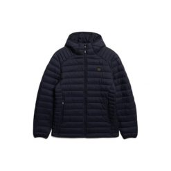Bluza z kapturem Superdry Fuji Lite. Niebieskie bluzy z kapturem męskie Superdry., m, bez wzorów, z kapturem. W wyprzedaży za 377.00 zł.