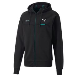 Bluza dresowa męska Puma MAPF1. Czarne bluzy nierozpinane męskie Puma, m, bez wzorów, z dresówki, bez ramiączek, bez kaptura. Za 314.99 zł.