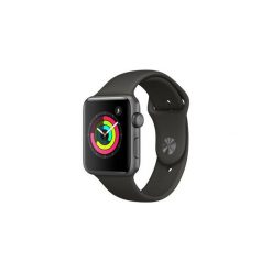 Smartwatch Apple Watch 3 GPS 42mm koperta z aluminium w kolorze gwiezdnej szarości z paskiem sportowym w kolorze szarym. Zegarki smartwatch marki Apple. Za 1,498.00 zł.