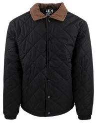 Przejściowa (Delikatnie Ocieplona) Kurtka Pikowana - Brave Soul - Czarna. Czarne kurtki męskie Brave Soul, na jesień, l, bez wzorów, z materiału, bez ramiączek, bez kaptura. Za 235.00 zł.