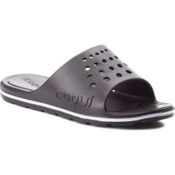 Klapki COQUI - Long 6371 Black. Czarne klapki i japonki męskie Coqui, bez wzorów, z tworzywa sztucznego. W wyprzedaży za 49.99 zł.