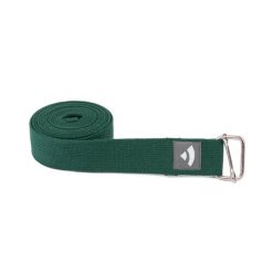 Pasek do jogi Bodhi Asana belt 2,5m - butelkowa zieleń. Zielone paski męskie BODHI, bez wzorów, sportowe. Za 39.99 zł.
