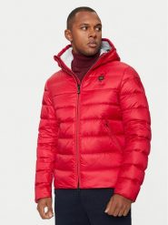Blauer Kurtka puchowa 24WBLUC03023 Czerwony Regular Fit. Czerwone kurtki męskie Blauer, m, bez wzorów, z puchu, bez ramiączek, bez kaptura. Za 1,289.00 zł.