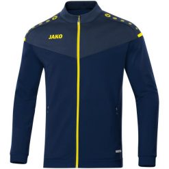 Kurtka Jako polyester Champ 2.0. Niebieskie kurtki męskie Jako, bez wzorów, sportowe, bez ramiączek, bez kaptura. Za 160.00 zł.