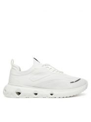 KARL LAGERFELD Sneakersy KL54623 Biały. Białe buty sportowe na co dzień męskie KARL LAGERFELD, m, bez wzorów, z materiału, bez ramiączek, bez kaptura. Za 649.99 zł.