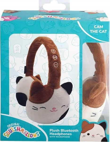 Słuchawki Squishmallows Słuchawki bezprzewodowe Squishmallows - Cam The Cat. Słuchawki bluetooth Squishmallows. Za 96.44 zł.