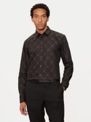 Hugo Koszula 50527459 Czarny Regular Fit. Czarne koszule męskie Hugo, m, bez wzorów, z bawełny, bez kołnierzyka, bez ramiączek. Za 269.99 zł.