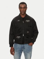 Armani Exchange Kurtka bomber XM000388 AF13130 UC001 Czarny Regular Fit. Czarne kurtki męskie Armani Exchange, m, bez wzorów, z syntetyku, bez ramiączek, bez kaptura. Za 849.99 zł.