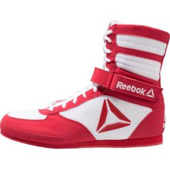 Reebok BOXING BOOT BUCK Obuwie treningowe white/excellent red. Białe buty treningowe męskie Reebok, z materiału. Za 419.00 zł.