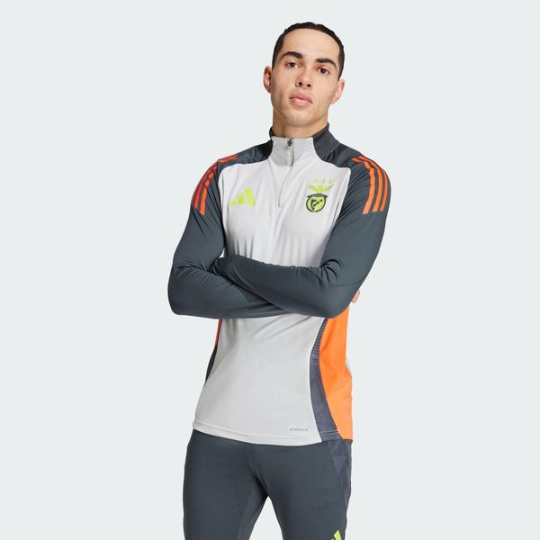 Bluza Benfica Tiro 24 Competition Training. Czerwone bluzy nierozpinane męskie ADIDAS, s, bez wzorów, z dresówki, sportowe, bez ramiączek, bez kaptura. W wyprzedaży za 284.00 zł.