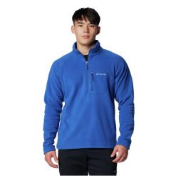 Bluza męska Columbia Fast Trek III. Niebieskie bluzy nierozpinane męskie Columbia, m, bez wzorów, sportowe, bez ramiączek, bez kaptura. Za 179.99 zł.