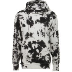 Tigha PERK Bluza z kapturem white/black. Bluzy nierozpinane męskie marki Tigha. W wyprzedaży za 356.30 zł.