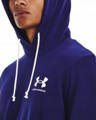 Under Armour Bluza męska Under Armour UA Rival Terry LC HD niebieska 1370401 468 M. Niebieskie bluzy nierozpinane męskie Under Armour, m, bez wzorów, bez ramiączek, bez kaptura. Za 195.78 zł.