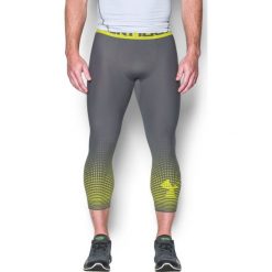 Under Armour Spodnie męskie HG Armour Comp Graphic 3/4 szaro-żółte r. L (1298232-041). Szare długie spodnie sportowe męskie Under Armour. Za 108.75 zł.