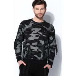 Czarna-Moro Bluza Secret Passage. Bluzy nierozpinane męskie marki Born2be. Za 49.99 zł.