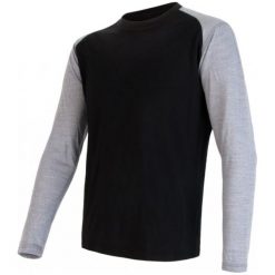 Sensor Koszulka Termoaktywna Z Długim Rękawem Merino Active Pt Logo M Black/Gray Xxl. Czarne bielizna termoaktywna męska Sensor, z materiału, z długim rękawem. W wyprzedaży za 165.00 zł.