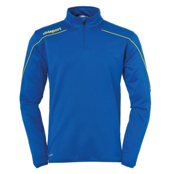 Bluza Uhlsport Steam 22. Niebieskie bluzy nierozpinane męskie Uhlsport, xl, bez wzorów, z materiału, sportowe, bez ramiączek, bez kaptura. W wyprzedaży za 110.95 zł.