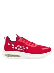 U.S. Polo Assn. Sneakersy ACTIVE001 Czerwony. Czerwone buty sportowe na co dzień męskie U.S. Polo Assn., m, bez wzorów, z materiału, bez ramiączek, bez kaptura. Za 149.99 zł.