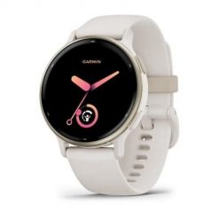 Zegarek Garmin Vivoactive 5 42mm Kremowo-złoty. Białe zegarki sportowe Garmin. Za 1,099.99 zł.