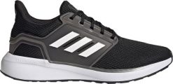 Adidas Buty męskie adidas EQ19 Run czarne GY4719 43 1/3. Czarne buty do biegania męskie ADIDAS, bez wzorów, bez zapięcia. Za 374.75 zł.