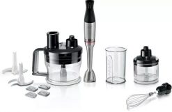 Blender Bosch ErgoMaster Series 6 1200 W stal nierdzewna blender ręczny MSM6M871 (4242005400577). Blendery Bosch. Za 642.15 zł.