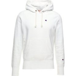 Champion Reverse Weave HOODED Bluza z kapturem white. Białe bluzy nierozpinane męskie Champion Reverse Weave, z bawełny. Za 399.00 zł.